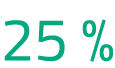 25 %