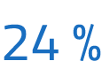 24 %